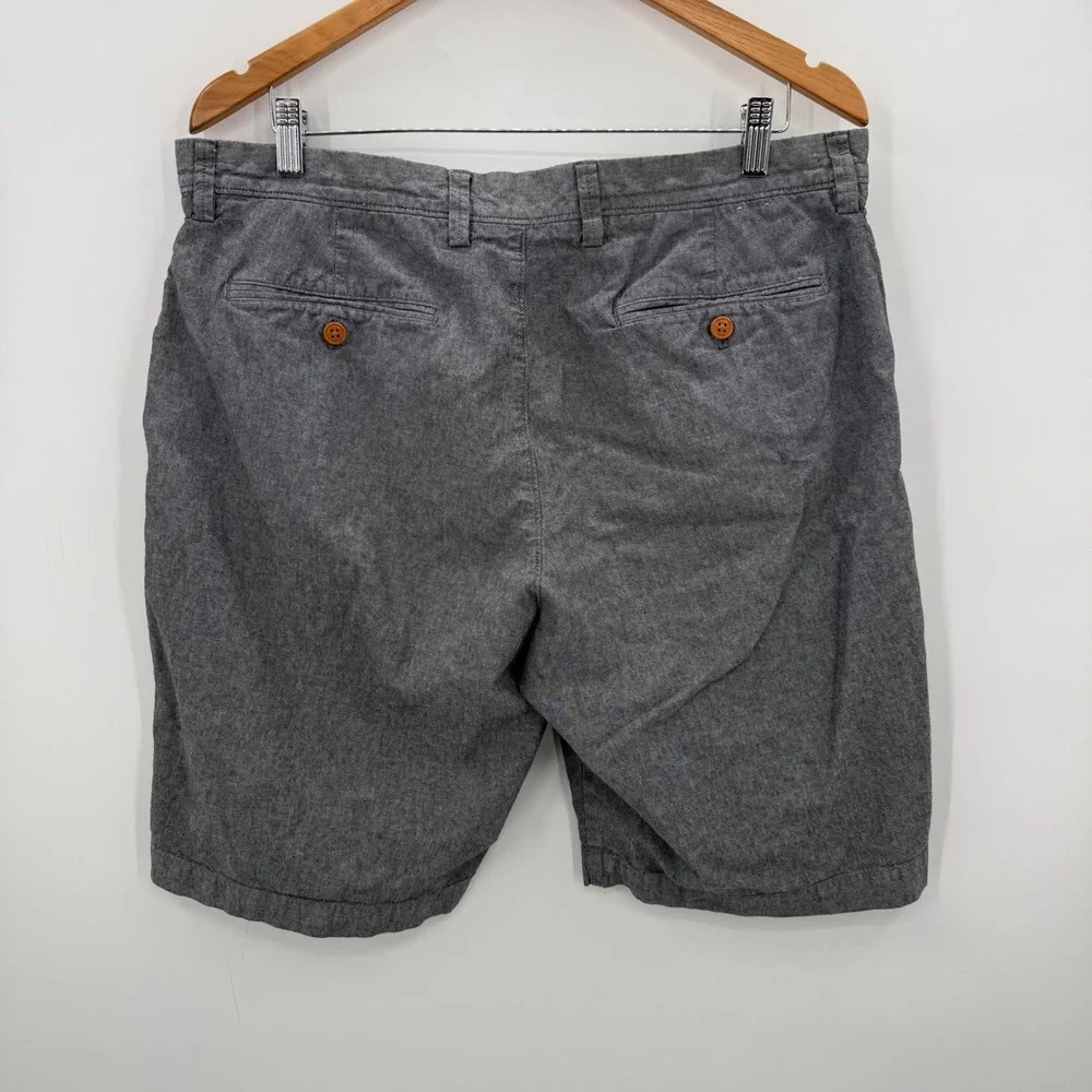 J. Crew Rivington Shorts Mens‎ Size 36 Gray Chambray